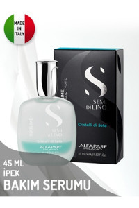 Alfaparf Semi Di Lino Sublime Cristalli Di Seta Besleyici Saç Serumu 45 ml