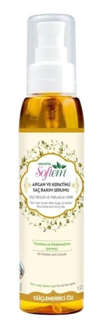 Softem Argan Besleyici Keratin Saç Serumu 125 ml