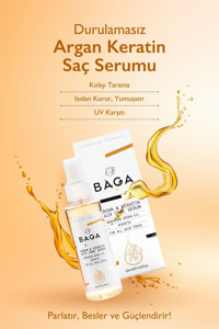 Baga Moroccan Argan Yağlı Güçlendirici Keratin Saç Serumu 120 ml