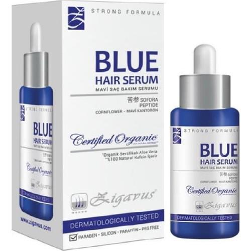 Zigavus Strong Formula Dökülme Karşıtı Mavi Su Saç Serumu 33 ml