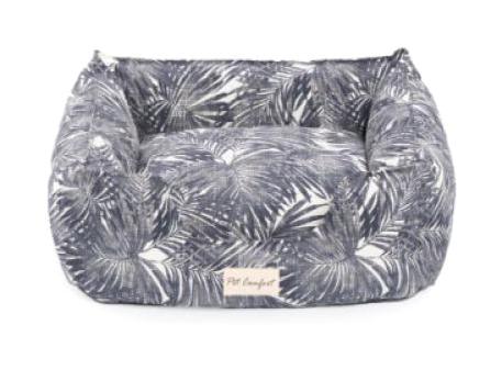 Pet Comfort Alpha Merta 01 Küçük Irk İç Mekan Köpek Yatağı Beyaz - Siyah