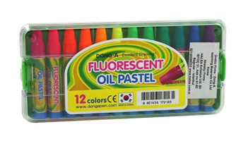 Dong-A Fluorescent 12'li Yağlı Pastel Boya