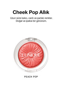 Clinique Cheek Pop Peach Pop Işıltılı Toz Allık