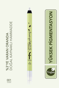 Flormar Green Up No:001 Mat Akmayan Cloudy Göz Kalemi