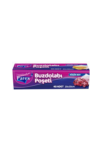 Parex Küçük Buz Dolabı Poşeti 40 Adet