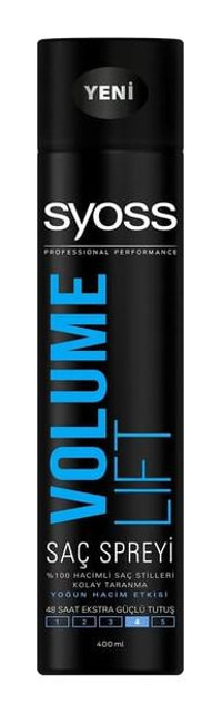 Syoss Volume Lift Dolgunlaştırıcı/Hacim Islak Görünüm Keratinli Ekstra Güçlü Saç Spreyi 400 ml