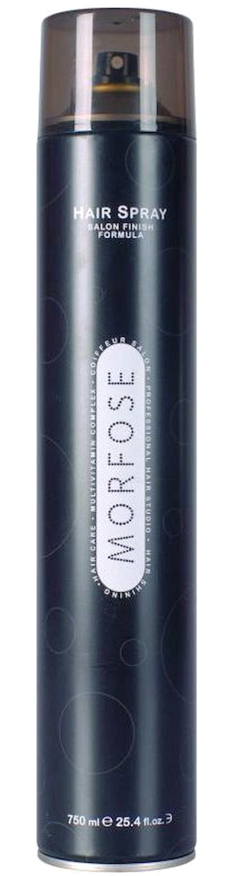 Morfose Salon Finish Formula Dolgunlaştırıcı/Hacim Islak Görünüm Keratinli Ekstra Güçlü Saç Spreyi 750 ml