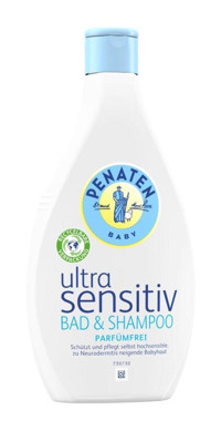 Penaten Sensitive Göz Yakmayan Hipoalerjenik Yenidoğan Hassas Ciltler İçin Bebek Şampuanı 400 ml