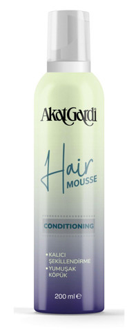 Akat Gardi Conditioning Normal Saçlar İçin Şekillendirici Hacim Veren Saç Köpüğü 200 ml