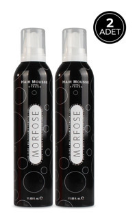Morfose Extra Strong Normal Saçlar İçin Şekillendirici Hacim Veren Saç Köpüğü 2x350 ml