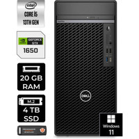 Dell Optiplex 7010MT N010O7010MTUP420 Harici GeForce GTX 1650 Intel Core i5 13500 20 GB Ram 4 TB SSD Tower Windows 11 Pro Masaüstü Oyuncu Bilgisayarı + PER4 BELLEK