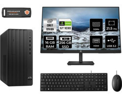 Hp Pro 290 G9 8T2X2ESMNT3311 Harici GeForce GT 1030 Intel Core i7 13700 16 GB Ram 256 GB SSD Tower FreeDos 21.5 inç Monitörlü Masaüstü Oyuncu Bilgisayarı + PER4 BELLEK