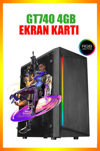 Dmc N68X Harici GeForce GT 740 Intel Core i5 750 16 GB Ram 256 GB SSD Tower FreeDos Masaüstü Oyuncu Bilgisayarı