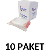 Tropic Küçük Kilitli 10x12 Buz Dolabı Poşeti 10x100 Adet