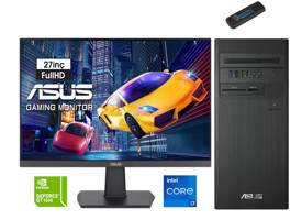 Asus S500TE-I7161TBB0D E1S500TE-I7161TBB0D52 Harici GeForce GT 1030 Intel Core i7 13700 32 GB Ram 512 GB SSD Tower Windows 11 Pro 23.8 inç Monitörlü Masaüstü Oyuncu Bilgisayarı + Zetta Flash Bellek