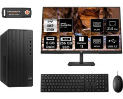 Hp Pro 290 G9 8T2X1ESMNT1401 Harici Radeon RX 550 Intel Core i7 13700 8 GB Ram 256 GB SSD Tower Windows 11 Pro 21.5 inç Monitörlü Masaüstü Oyuncu Bilgisayarı + PER4 BELLEK