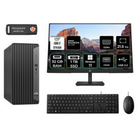 Hp Pro 400 G9 M9EAD278 Harici Radeon RX 550 Intel Core i7 12700 32 GB Ram 1 TB SSD Tower Windows 11 Pro 21.5 inç Monitörlü Masaüstü Oyuncu Bilgisayarı