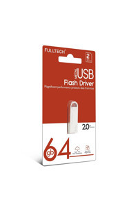 Fulltech FD11 USB 2.0 Usb Type-A 64 GB Flash Bellek Gri