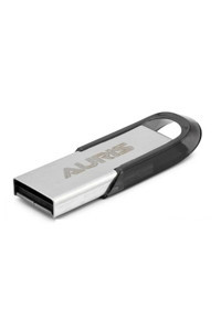 Auris TYC00192894212 Şifreli Mini USB 3.0 Usb Type-A 4 GB Flash Bellek Gümüş