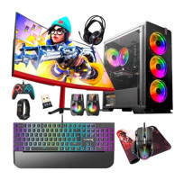 Turbox TX5108 Harici Radeon RX 580 Intel Core i7 6700 16 GB Ram 512 GB SSD Tower FreeDos 23.6 inç Monitörlü Masaüstü Oyuncu Bilgisayarı