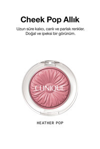 Clinique Cheek Pop Heather Pop Işıltılı Toz Allık