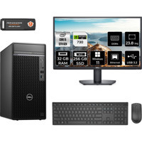 Dell Optiplex 7010MT N010O7010MTUMNT2426 Harici GeForce GT 730 Intel Core i5 13500 32 GB Ram 256 GB SSD Tower Windows 11 Pro 23.8 inç Monitörlü Masaüstü Oyuncu Bilgisayarı + PER4 BELLEK