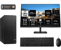Hp Pro 290 G9 6D3A5EAMNT1404 Harici Radeon RX 550 Intel Core i5 12500 8 GB Ram 2 TB SSD Tower Windows 11 Pro 21.5 inç Monitörlü Masaüstü Oyuncu Bilgisayarı + PER4 BELLEK