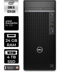 Dell Optiplex 7010MT N010O7010MTUP325 Harici Radeon RX 550 Intel Core i5 13500 24 GB Ram 4 TB SSD Tower FreeDos Masaüstü Oyuncu Bilgisayarı + PER4 BELLEK