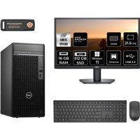 Dell Optiplex 7010MT N010O7010MTUMNT1412 Harici Radeon RX 550 Intel Core i5 13500 16 GB Ram 512 GB SSD Tower Windows 11 Pro 21.5 inç Monitörlü Masaüstü Oyuncu Bilgisayarı + PER4 BELLEK