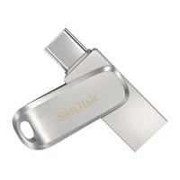 Sandisk Ultra Dual Drive Luxe Sdddc4-256G-G46 Çift Taraflı USB 3.2 Usb Type-C 256 GB Flash Bellek Gümüş