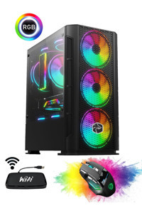 Gamepage Amed X70 Harici Radeon RX 580 Intel Core i5 3470 16 GB Ram 500 + 256 GB SSD Tower FreeDos Masaüstü Oyuncu Bilgisayarı