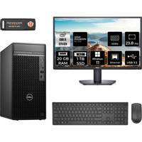 Dell Optiplex 7010MT N010O7010MTUMNT1368 Harici Radeon RX 550 Intel Core i5 13500 20 GB Ram 1 TB SSD Tower Windows 11 Home 23.8 inç Monitörlü Masaüstü Oyuncu Bilgisayarı + PER4 BELLEK