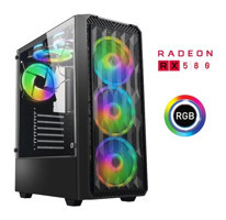 Xaser XSR748 Harici Radeon RX 580 Intel Core i5 4570 16 GB Ram 256 GB SSD Tower FreeDos Masaüstü Oyuncu Bilgisayarı