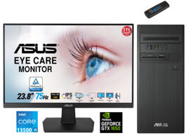 Asus Expertcenter F1S500TE-5135000020W47 Harici GeForce GTX 1650 Intel Core i5 13500 16 GB Ram 512 GB SSD Tower Windows 11 Pro 23.8 inç Monitörlü Masaüstü Oyuncu Bilgisayarı + Zetta Flash Bellek