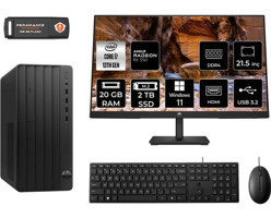 Hp Pro 290 G9 8T2X1ESMNT1369 Harici Radeon RX 550 Intel Core i7 13700 20 GB Ram 2 TB SSD Tower Windows 11 Home 21.5 inç Monitörlü Masaüstü Oyuncu Bilgisayarı + PER4 BELLEK