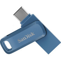 Sandisk Ultra Dual Drive Go Sdddc3-512G-G46Nb Mini Çift Taraflı USB 3.1 Usb Type-C 512 GB Flash Bellek Mavi