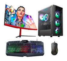 Turbox TX5068 Harici Radeon RX 580 Intel Core i5 6400 16 GB Ram 512 GB SSD Tower FreeDos 23.6 inç Monitörlü Masaüstü Oyuncu Bilgisayarı