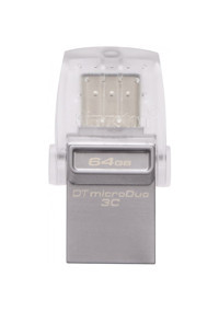 Kingston Dtduo3C Çift Taraflı USB 3.1 Usb Type-A Type-C 64 GB Flash Bellek Beyaz