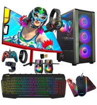 Turbox TX5415 Dahili Intel HD Graphics 530 Intel Core i5 6400 16 GB Ram 512 GB SSD Tower FreeDos 23.6 inç Monitörlü Masaüstü Oyuncu Bilgisayarı