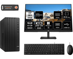 Hp Pro 290 G9 6D3A5EAMNT1351 Harici Radeon RX 550 Intel Core i5 12500 8 GB Ram 256 GB SSD Tower Windows 11 Home 21.5 inç Monitörlü Masaüstü Oyuncu Bilgisayarı + PER4 BELLEK