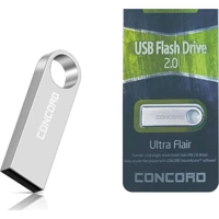 Concord Ultra Flair Concord Mini USB 3.0 Usb Type-A 128 GB Flash Bellek Gümüş