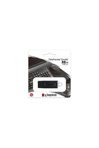 Kingston Data Traveler Exodia USB 3.2 Usb Type-A 32 GB Flash Bellek Siyah Turkuaz