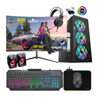 Xaser XSR738 Harici GeForce GT 740 Intel Core i5 4570 16 GB Ram 256 GB SSD Tower FreeDos 24 inç Monitörlü Masaüstü Oyuncu Bilgisayarı