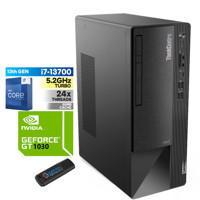 Lenovo Thinkcentre Neo 50T Gen 4 212JB005ATR01 Harici GeForce GT 1030 Intel Core i7 13700 8 GB Ram 256 GB SSD Tower FreeDos Masaüstü Oyuncu Bilgisayarı + Zetta Flash Bellek