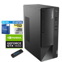 Lenovo Thinkcentre Neo 50T Gen 4 312JB005ATR44 Harici GeForce GTX 1650 Intel Core i7 13700 8 GB Ram 2 TB SSD Tower Windows 11 Pro Masaüstü Oyuncu Bilgisayarı + Zetta Flash Bellek
