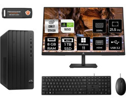 Hp Pro 290 G9 8T2X1ESMNT4403 Harici GeForce GTX 1650 Intel Core i7 13700 8 GB Ram 1 TB SSD Tower Windows 11 Pro 21.5 inç Monitörlü Masaüstü Oyuncu Bilgisayarı + PER4 BELLEK