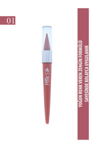 The Pink Ellys No:02 Asansörlü Kalın Mat Dudak Kalemi Kırmızı