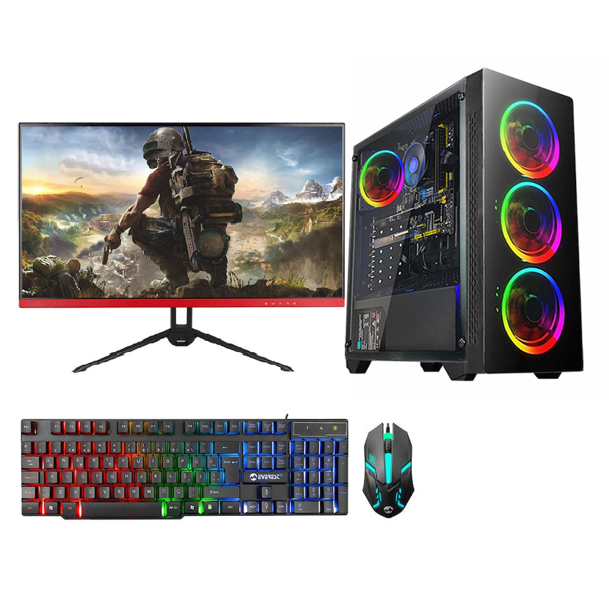Avantron AV7214 Dahili Intel UHD Graphics Intel Core i7 12700K 32 GB Ram DDR4 512 GB SSD Tower Windows 10 Pro Masaüstü Bilgisayar