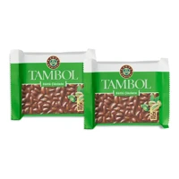 Kahve Tambol Fıstıklı Çikolata 100 gr 2 Adet