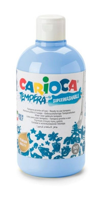 Carioca Tempera Açık Mavi 500 ml Guaj Boya
